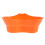 Orange Plastic Emesis Basin for Home Use with Non-Slip Grip 1