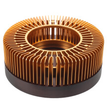 Socle Chauffe-Théière Aluminium Bois, Décor Élégant Maison