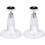 Safe Wall Mount Adjustable Indoor and Outdoor Brackets 2 Pieces (White) 1