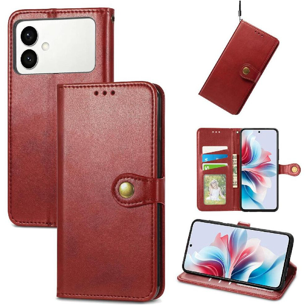 () Case For Samsung Galaxy S26 Edge Wallet Function Fashion Design Leather Case Flip Cover Exquisite Business 764563227570