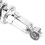Pair of Rear Shocks for Motorcycle 280mm 4