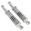 Pair of Rear Shocks for Motorcycle 280mm 17