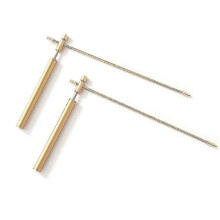 1pair Copper Dragon Seeking Dowsing Rod Outdoor Energy Water Witching Adjustable Detector Professio-Yvan