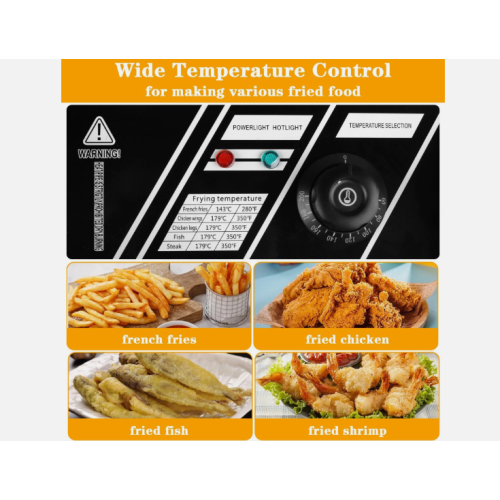 20L Commercial Electric Deep Fat Fryer Chip Double 2