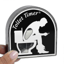 Toilet Timer Sand Timer Five Minute Timer Funny Gifts for Men Husband Dad Fathers/dd