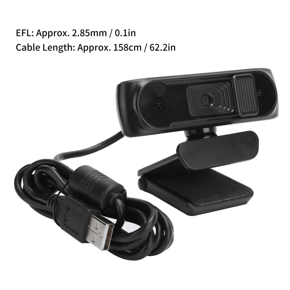 Hxsj 1080P Autofocus Webcam Privacy 7806371621218