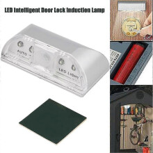 (Gold) LED Auto PIR Sensor LED Light Home Door Wireless Motion Detection Light