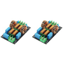 2X EMI Power Filter Board Audio Amplifier Power Supply Filter Common Mode High Current Electromagnetic HiFi Audio 20A