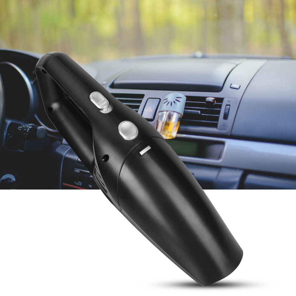 120W 12V Wireless Handheld Car Vacuum Cleaner Wet & Dry Black 4681392149728