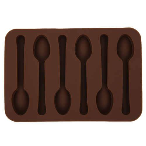 Chocolate Cake Mold Non-Stick Spoon Shape DIY Bakeware Kitchen Accessory 1