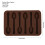 Chocolate Cake Mold Non-Stick Spoon Shape DIY Bakeware Kitchen Accessory 4