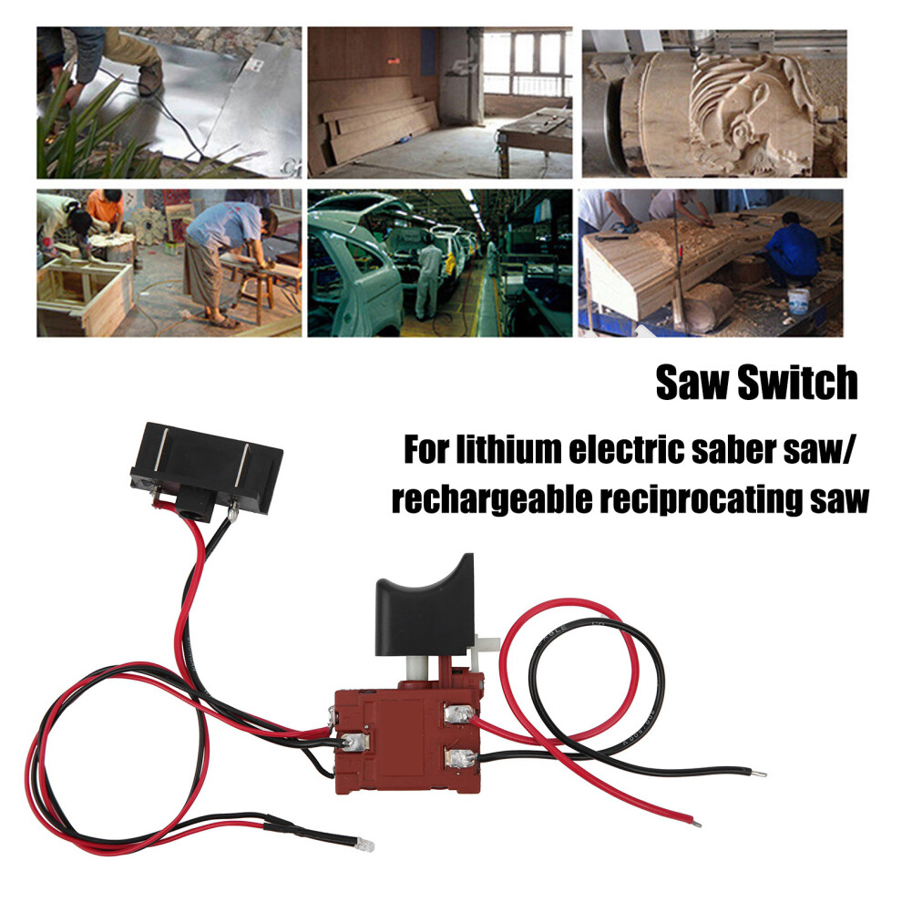 2pcs Stepless Saw Switch 12V-21V