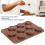 DIY Silicone Chocolate Mould 14x10cm Cute Cake Baking Tool 3