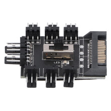 3-Pin Lüfter Splitter 8-Wege