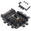 Computer Fan Hub Splitter 8-Way 3Pin Speed Controller SATA EZ20320 9