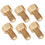 50PCS Copper Cap Hex Socket Screws M6x10/12/14/16/25mm Hardware Tools 10