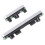(Style C, Multicolor) For Google Pixel 7 Pro 5G GP4BC,GE2AE OEM Side Buttons Set (Mute+Power+Volume Buttons) (without 3