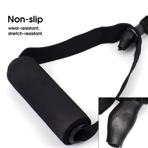 Comfort Grip Slotted Pull Rope for Power Training