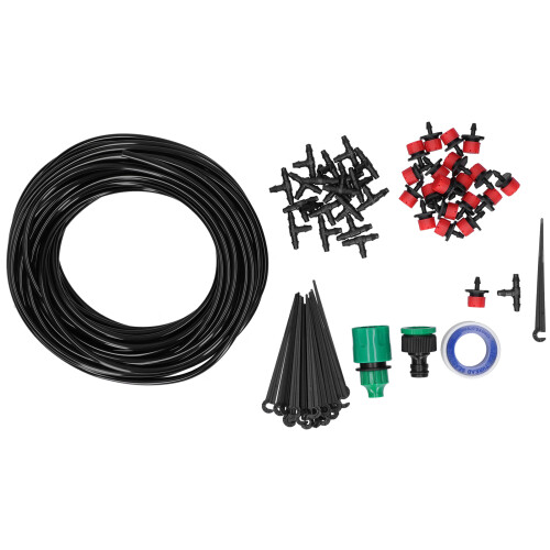 DIY 20m Automatic Drip Irrigation Kit with Adjustable Nozzle for Garden 1