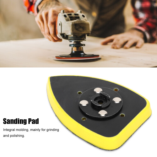 Durable Triangular Sanding Pad 70x100mm for Universal Sander Polishing Disc AU 2