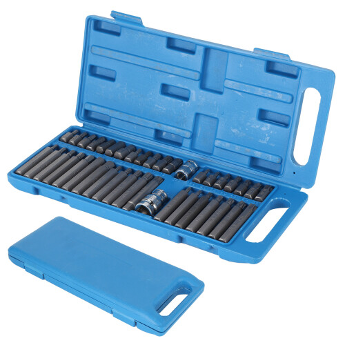 40 Piece Star Spline Hex Bit 1/2 & 3/8