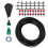 DIY 20m Automatic Drip Irrigation Kit with Adjustable Nozzle for Garden 14