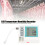 Temperature Data Logger USB LCD 260,000 Records 120x113x33mm 4