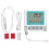 Temperature Data Logger USB LCD 260,000 Records 120x113x33mm 6