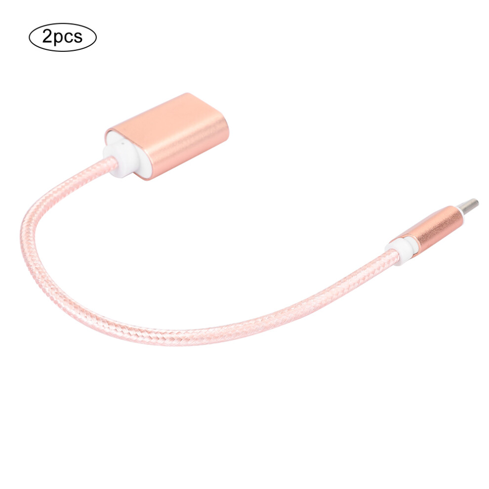 2Pcs Typec Usb Otg Cable 20Cm 7790334418888