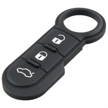 (model 4 Case only) Foldable Car Key Remote Control, Replacement Case, Key Shell, Compatible With Fiat 500, Krasnopunto Bravo, 3 Buttons