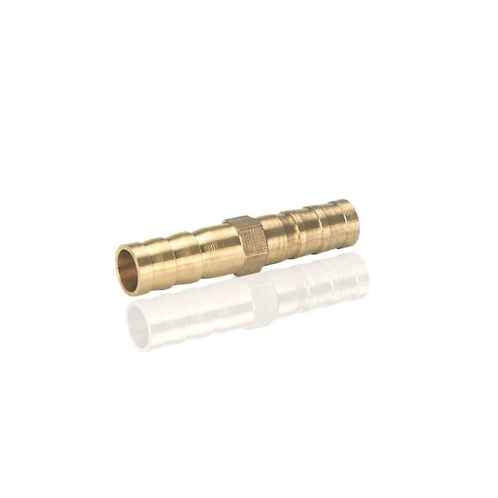 (2Way, 10Mm-10Mm Barb) 3Mm-25Mm Brass Splicer Pipe Fitting Connector Hose Bar Gas Copper Barbed Coupler Connector Joint Coupler Adapter Tube Fittings 3148779385458