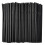 (100 sticks) 500/200/100pcs Flexible Bendy Black Drinking Straws Plastic Disposable Straws 1