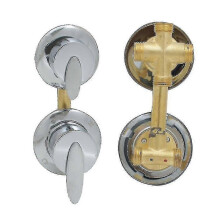 (A) 4 Way Shower Faucet Control Brass Shower Room Faucets Mixer Shower Cabin