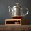 Bamboo Teapot Warmer Heating Base Holder 15x13x6cm Kitchen Accessory 6