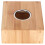 Bamboo Teapot Warmer Heating Base Holder 15x13x6cm Kitchen Accessory 7