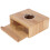 Bamboo Teapot Warmer Heating Base Holder 15x13x6cm Kitchen Accessory 15