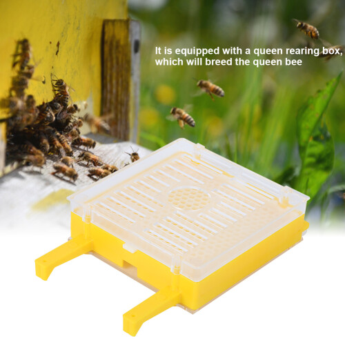 Queen Rearing Kit with Protective Cover | Plastic, 676g Beekeeping Set