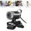 HXSJ S9 Web Camera 1080P Rotatable Microphone for Windows & Android (Silver) 16