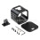 (red) 4 Action Camera Dog Cage Metal Protective Shell Aluminum Alloy 2