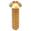 50Pcs Copper M6x20 Round Hex Socket Screws Fastener Hardware 9