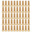 50Pcs Copper M6x20 Round Hex Socket Screws Fastener Hardware 11