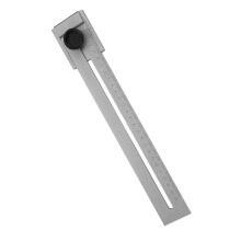High Accuracy 0-250mm Carbon Steel Woodworking Marking Ruler Gauge