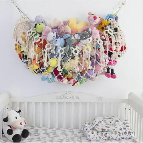 (beige) Stuffed Animal Net or Hammock 2
