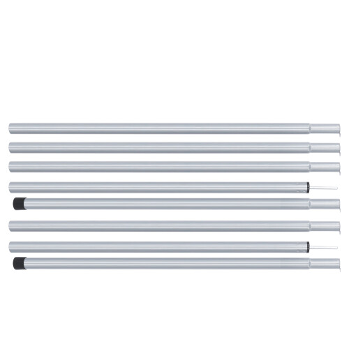 Steel Tent Support Rods 8 Pack 1.8m