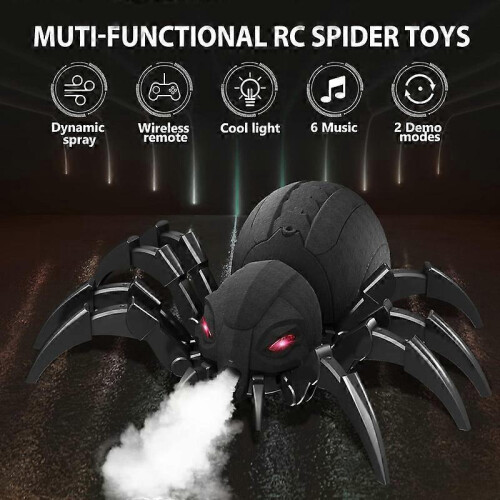 Realistic RC Spider Robot, Remote Control Spider Toys 2