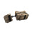 (pale brown) Empty Hunting Sandbag Set Front Rear Support Rifle Rest Bag 4