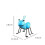 4PCS Ant Ornament Patio Home Art Decoration 3