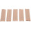 5pcs Toe Tube Separator Protector PU Gel Elastic 10x3cm 3
