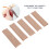 5pcs Toe Tube Separator Protector PU Gel Elastic 10x3cm 5
