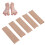 5pcs Toe Tube Separator Protector PU Gel Elastic 10x3cm 14